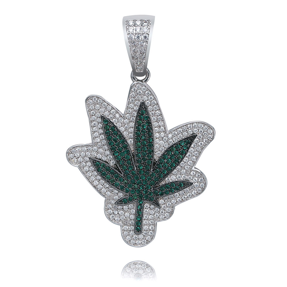 trend stone inlay hip-hop style with zircon