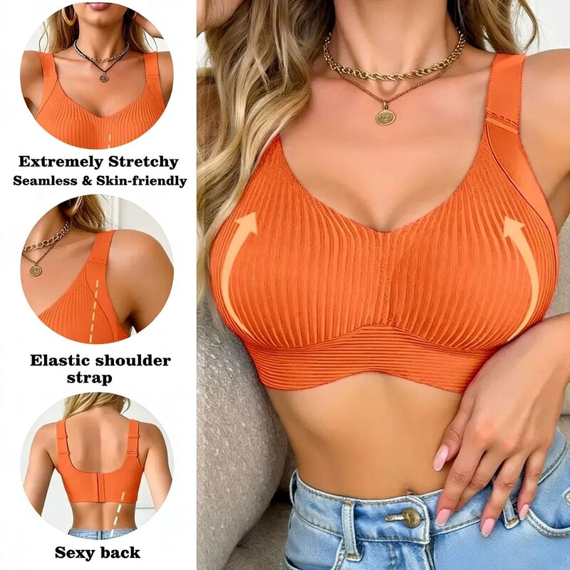 Amazon Cross-Border European and American Style Women's Seamless Sports Bra, Comfortable, Breathable, Wireless, Push-Up Bra Amazon Cross-Border European and American Style Women's Seamless Sports Bra, Comfortable, Breathable, Wireless, Push-Up Bra