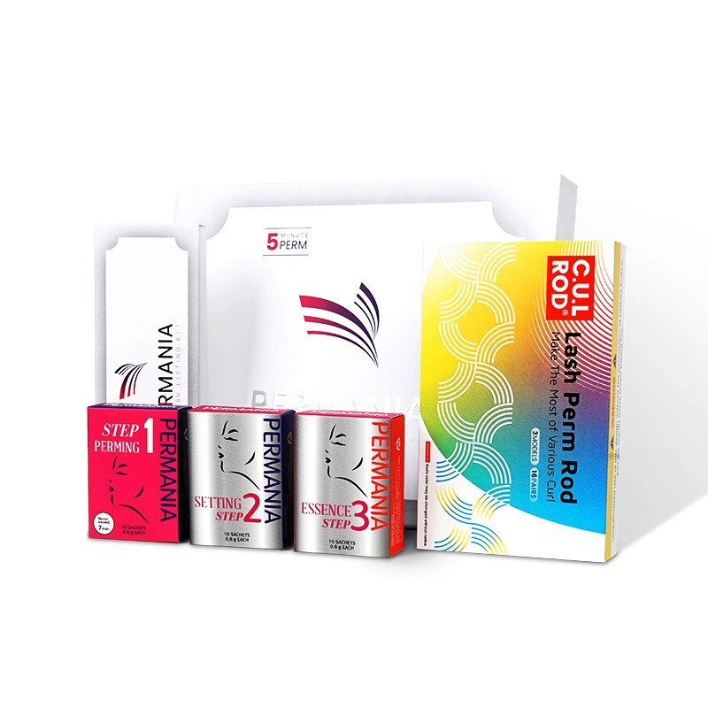 Набор для завивки ресниц LOMANSA Keratin Perm Kit, стойкая завивка, варианты обработки 5/9 минут