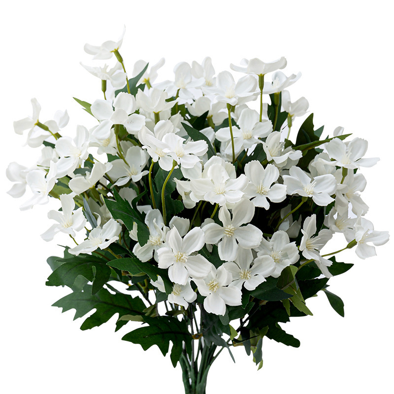 Cross-Border Artificial Flower 5-Pronged 20 Small Flowers Oil Painting Polish Chrysanthemum Indoor and Outdoor Decorations Wedding Decorations Cross-Border Artificial Flower 5-Pronged 20 Small Flowers Oil Painting Polish Chrysanthemum Indoor and Outdoor Decorations Wedding Decorations