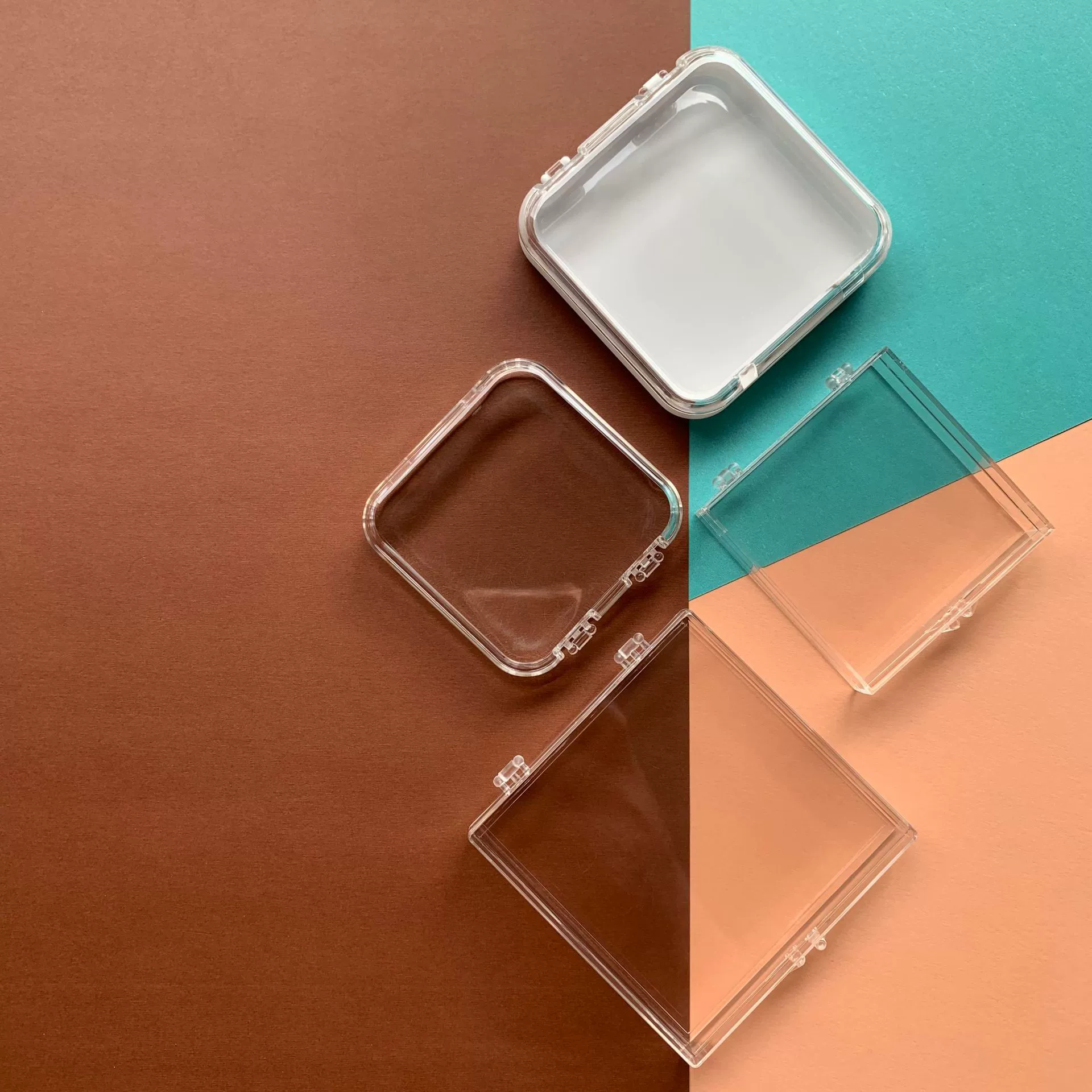 Оптовые коробки для лаков для ногтей, коробки для хранения, прозрачные маленькие квадратные коробки, коробки для лаков для ногтей, прозрачные коробки для хранения, коробки для хранения принадлежностей для нейл-арта