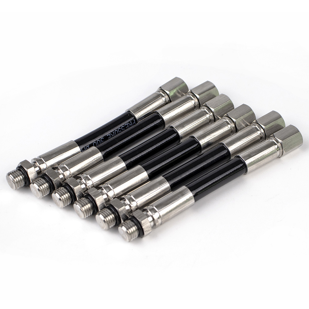 Tubo de alta presión de buceo HOTDIVE tubo de presión residual colgante lateral tubo de alta presión de longitud ajustable tubo corto de garganta corta