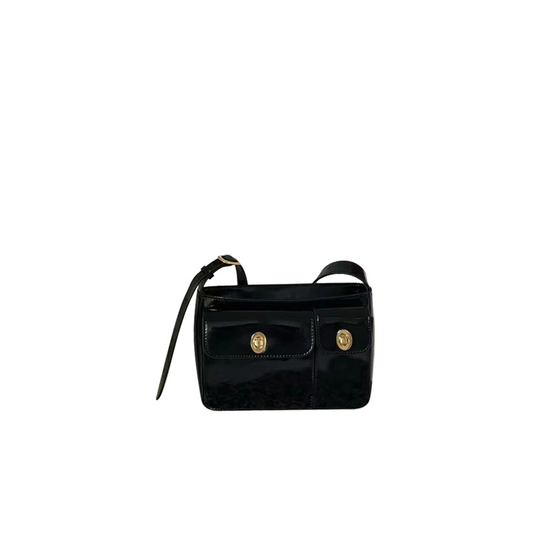 Single shoulder crossbody leather for women 2024 new high-end niche messenger with multiple pockets twin bag_voghion.com