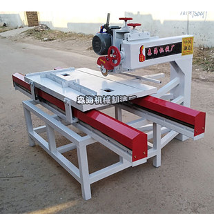 Multifunctional large desktop ceramic tile stone rock slab marble quartz stone cutting machine reverse edge grinding edge slotting machine