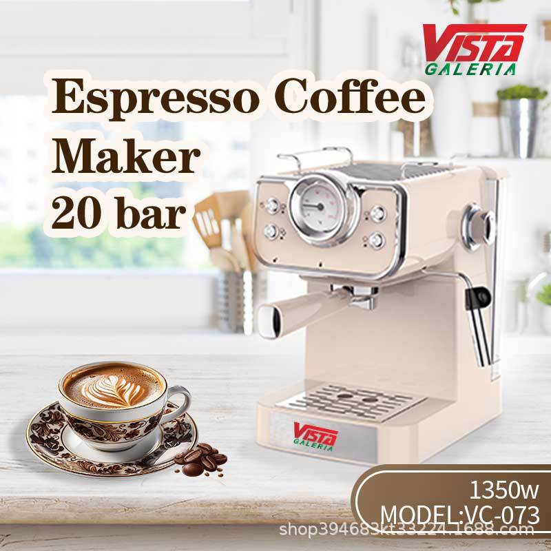 Vintage Italian espresso machine home full semi-automatic 20bar steam milk foam customization Vintage Italian espresso machine home full semi-automatic 20bar steam milk foam customization