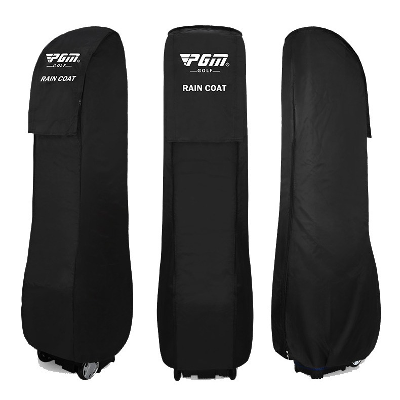 Bao chống mưa túi golf PGM chống bụi chống nắng kích thước 128x48x20 cm — Màu xám, Màu đen