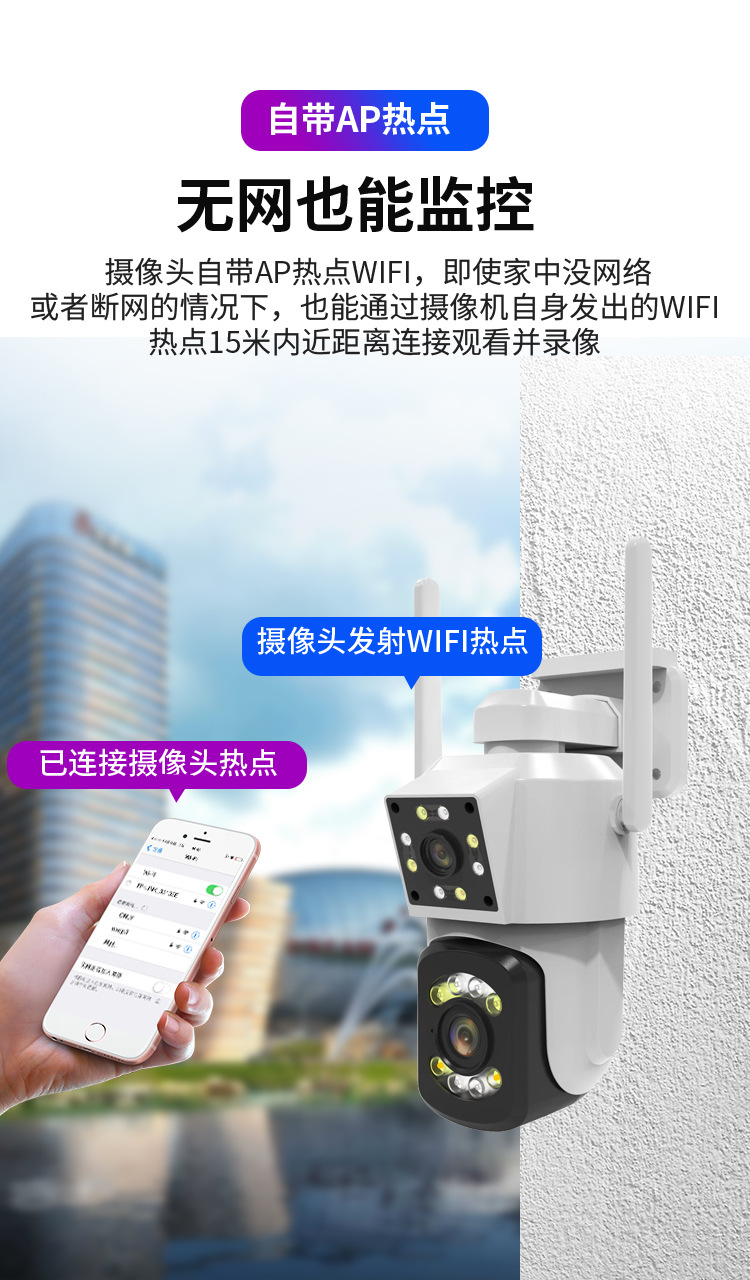 监控摄像头户外