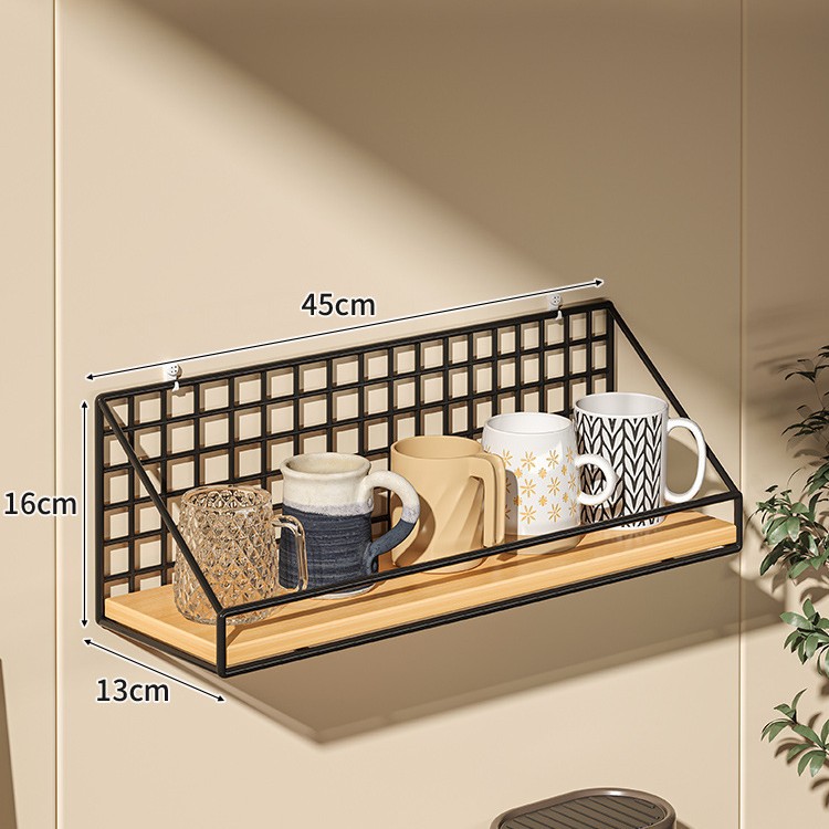 Taza colgada en la pared, taza de agua sin perforación, taza de café colgada en la pared, taza de té colgada en la pared, bolsa de té colgada en la pared