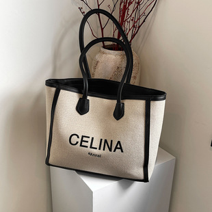 (Cross-border trading), capacious shoulder bag, shopping bag, one-shoulder bag, for students