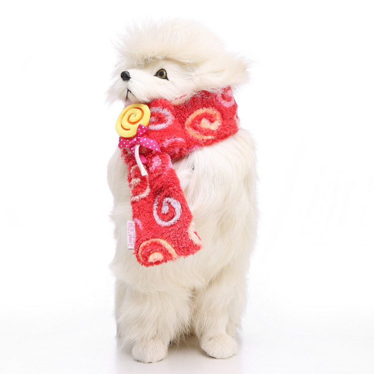 Stylish Pet Scarf For Dogs And Cats Adjustable Neck Warmer_voghion.com