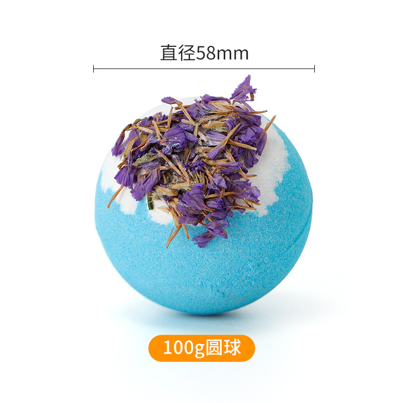 亚马逊精油干花沐浴球花香味花瓣浴盐球梦幻泡泡浴气泡弹泡澡球|undefined