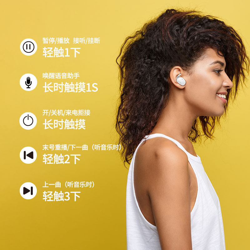新型クロスボーダーenc bluetoothイヤホン入耳式スポーツbluetoothイヤホン充電室付き騒音低減bluetoothイヤホン|undefined
