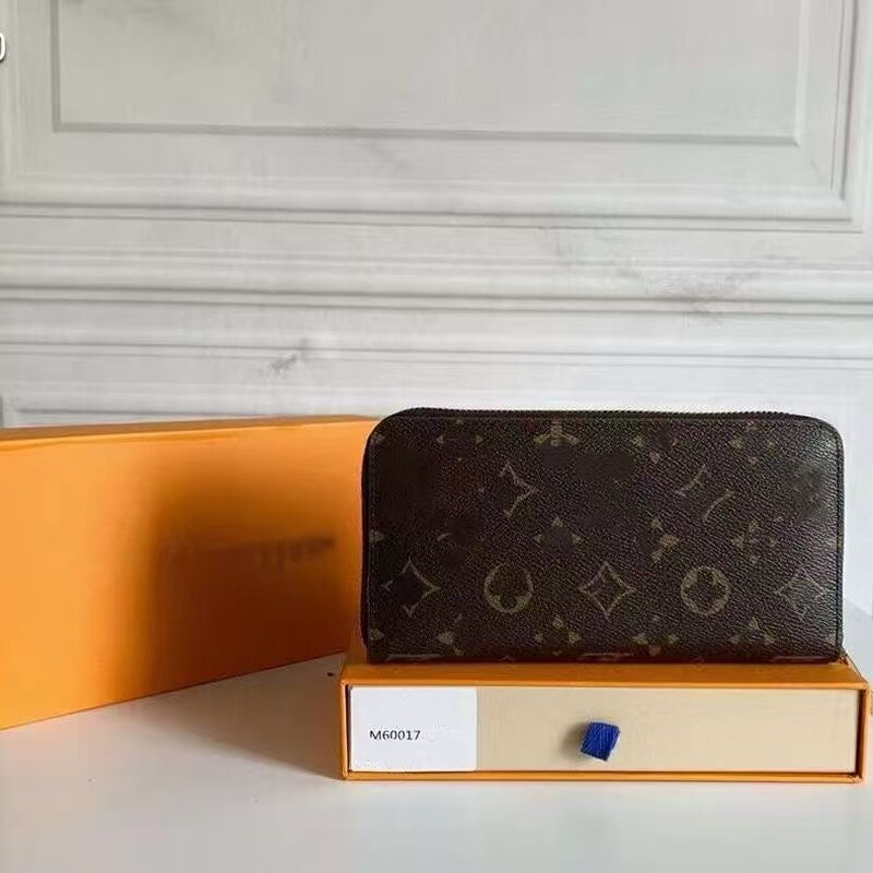 Foreign Trade High-Quality Wallet Wallet Single Zipper Women's Long Multi-Card Slot Id Card Holder Fashion Printed Clutch Bag