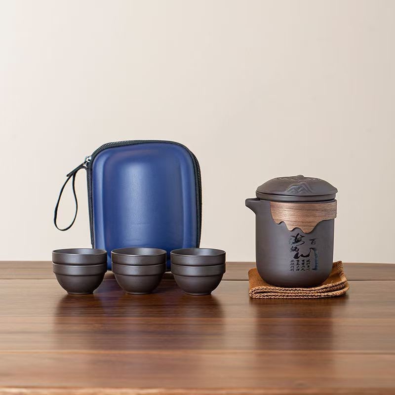 복향자사 6컵 - 모든 강을 수용하다 [작은 파란색 가방]