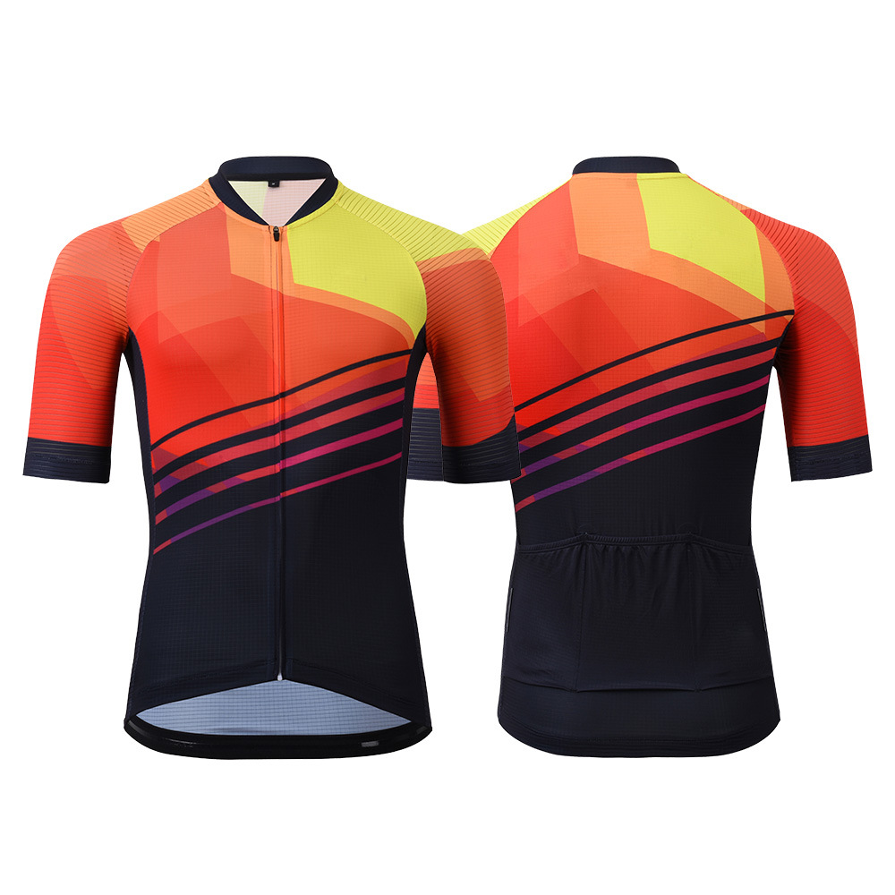 SD0008 Cycling Clothing Women's Short-sleeved Top Sweat-wicking Breathable Bicycle Clothing Spring and Summer Thin Cycling Short-sleeved Men's