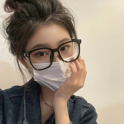Danyang glasses BS324F anti-blue light goggles flat mirror women's fashion transparent frame ultra-light myopia glasses frame