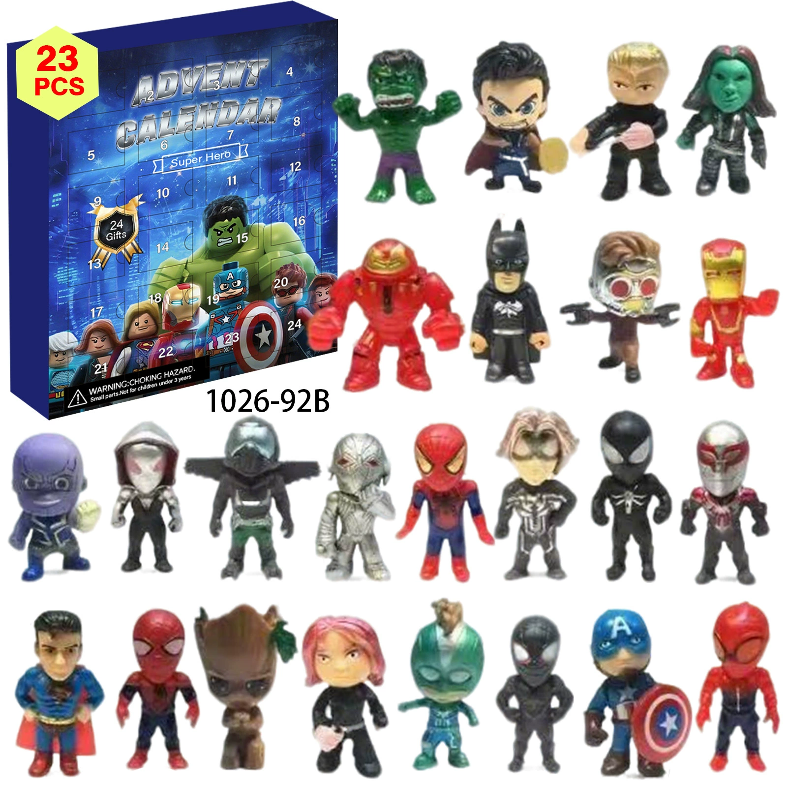 Blind box set Little Monster (Capybara theme), rhythm/party toy variants, 12/24 holes or 31‑piece kits