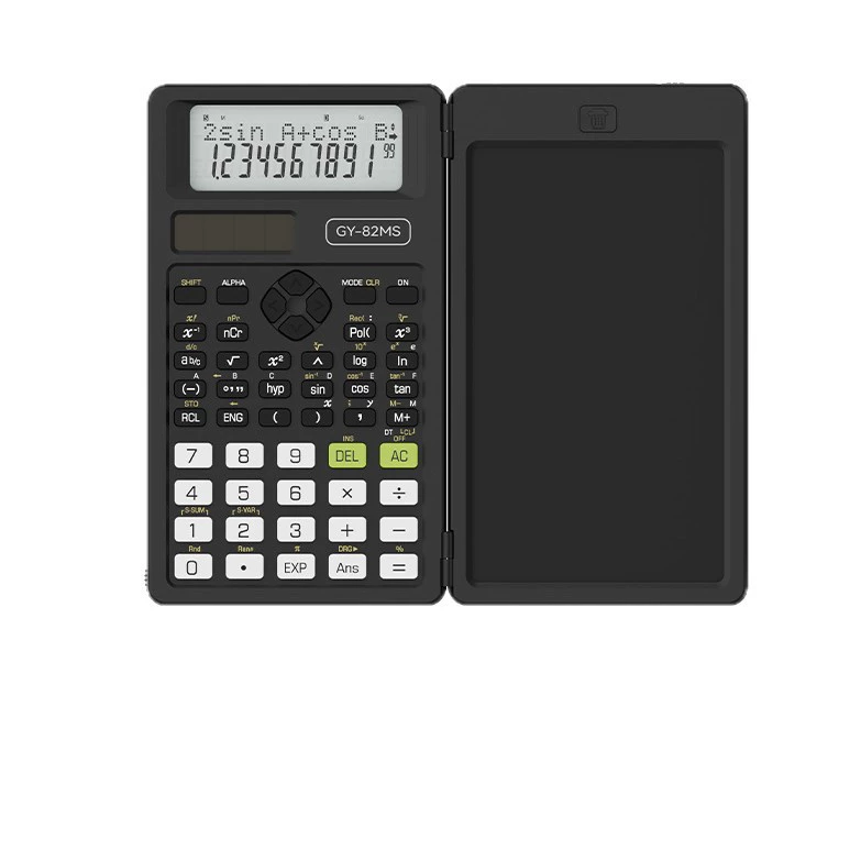 NEWYES Scientific calculator multi-function algorithm with handwriting pad for college students accounting exam double line display cross-border