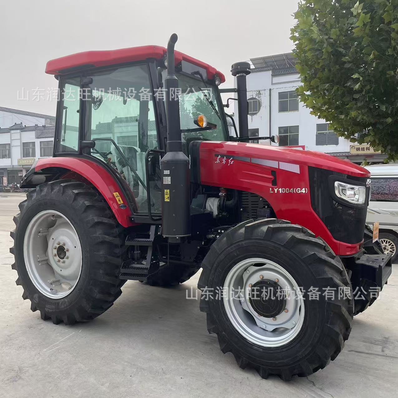 大型东方红LX1004农用拖拉机 动力强马力大水旱田轮式增压拖拉机