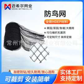 厂家直供防鸟网防护网蔬菜果园农用防晒遮阳养殖网全新料