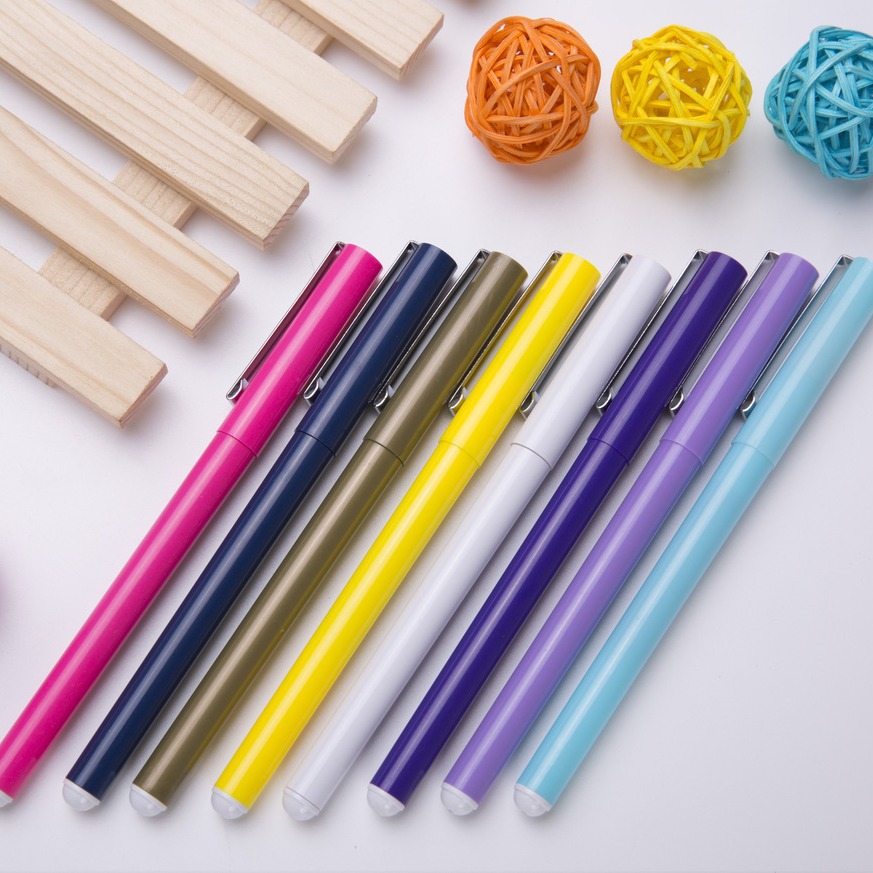 Pluma de gel de color pluma publicitaria logotipo personalizado pluma de agua de carbono pluma de gel de color caramelo pluma de agua personalizada pluma de firma