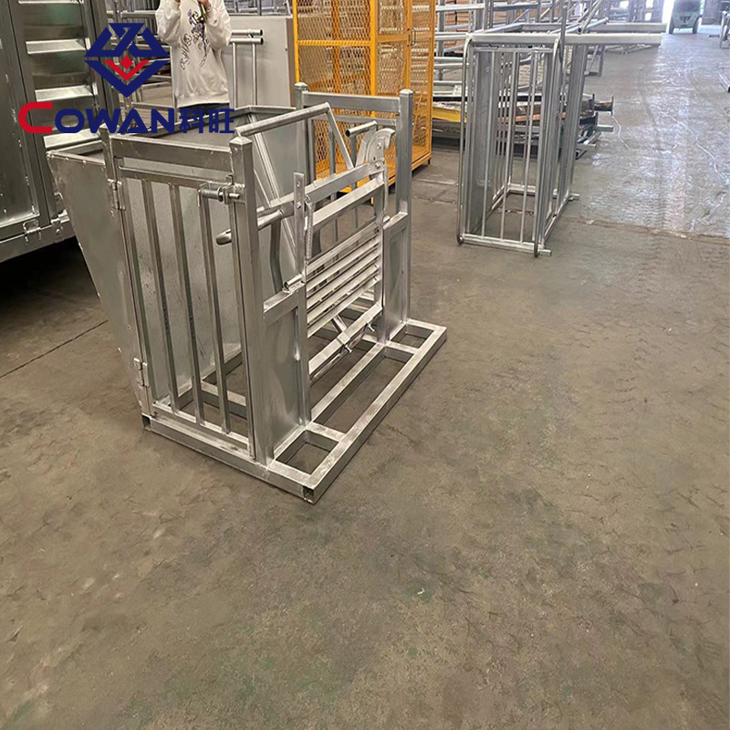 [Reparación de pezuñas de oveja] Equipo de cría de ganado fijo ovejas Reparación de pezuñas ovejas Baoding estante ovejas ronda ovejas Flip pesaje