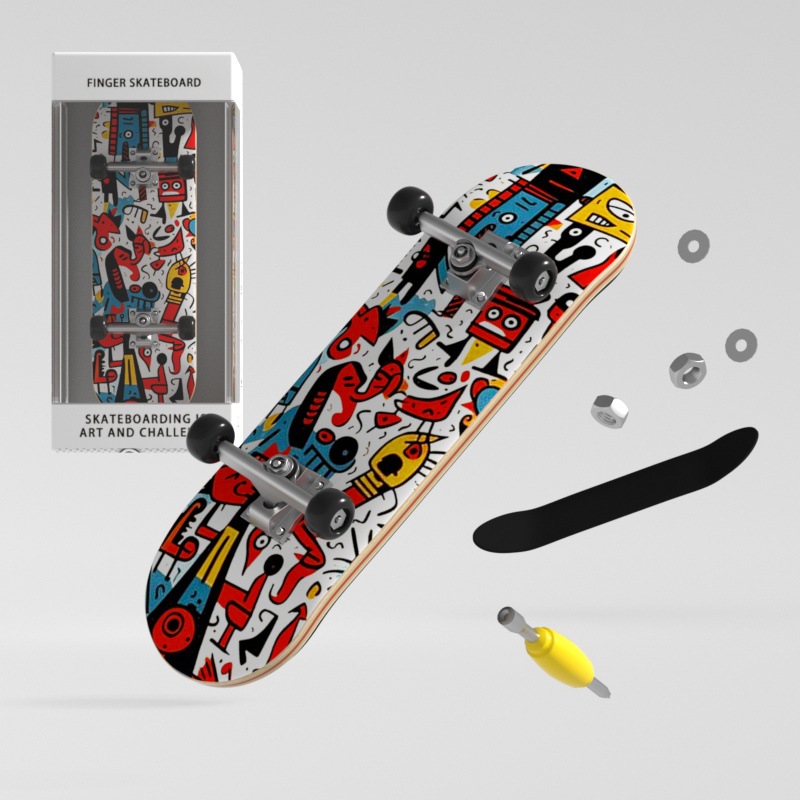 핑거스케이트보드(그래피티) 무게 0.04KG