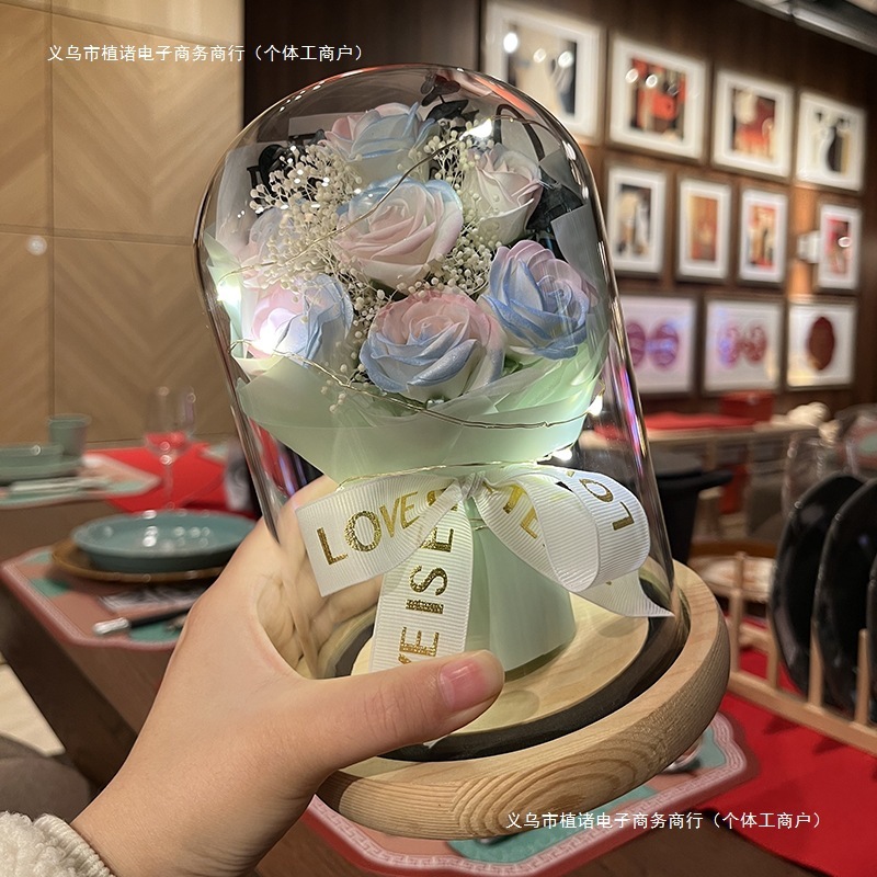 教师节礼物送女老师幼儿园向日葵花束伴手礼摆件玫瑰花永生花|undefined