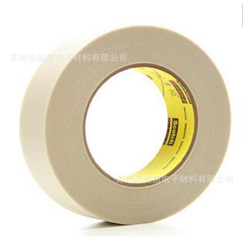 3M经销商供应3M361玻璃纤维布胶带 3m361耐高温玻璃布胶带/可散料