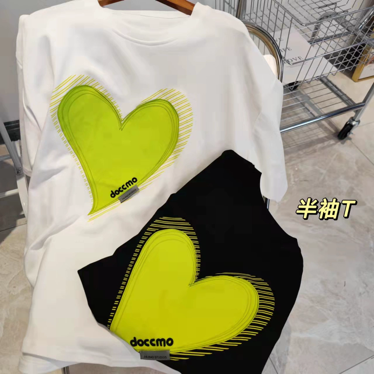 Внешнеторговый тремор качество хлопчатобумажная футболка с короткими рукавами женская летняя 2025 вышивка цветочный круг воротник новый топ большой размер женская одежда