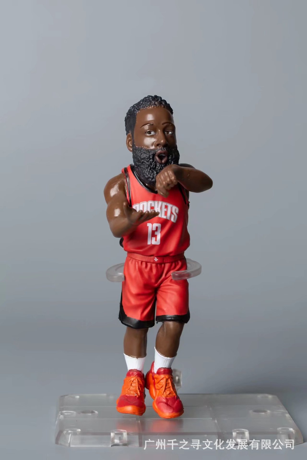 Q版篮球NBA球员湖人队#13哈登 23号詹姆斯30号库里手办模型-阿里巴巴