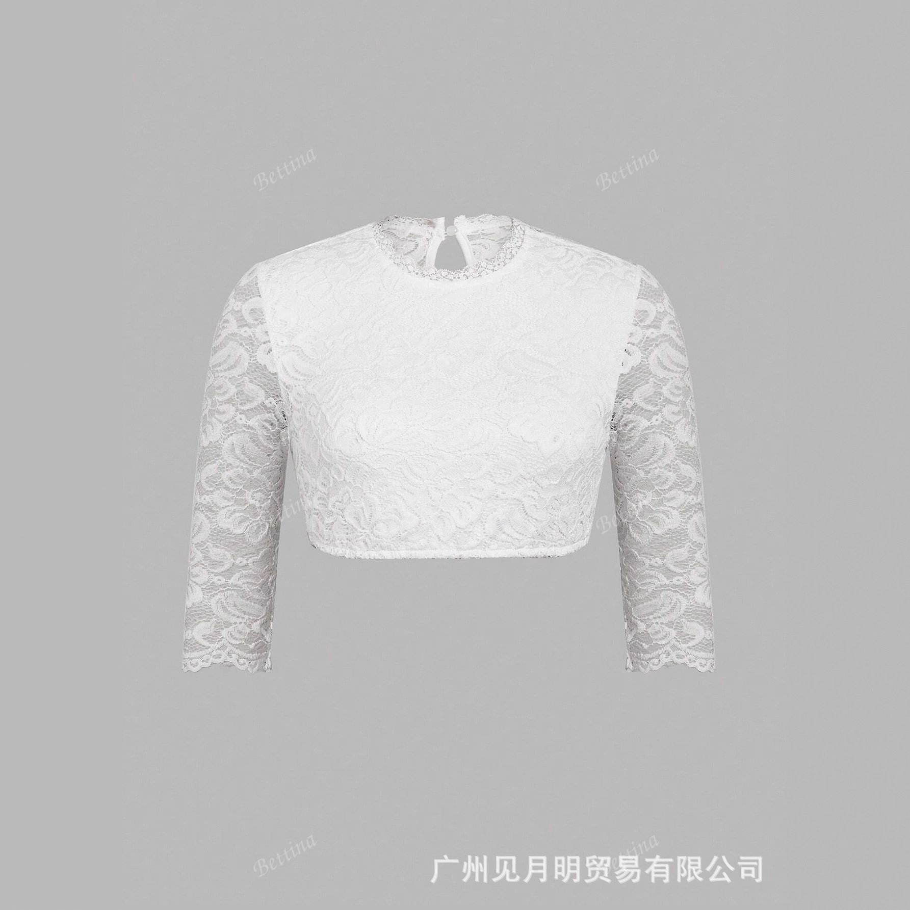 2025 New European and American Amazon Export White German Oktoberfest Clothing Tops Short-Sleeved Lace Women