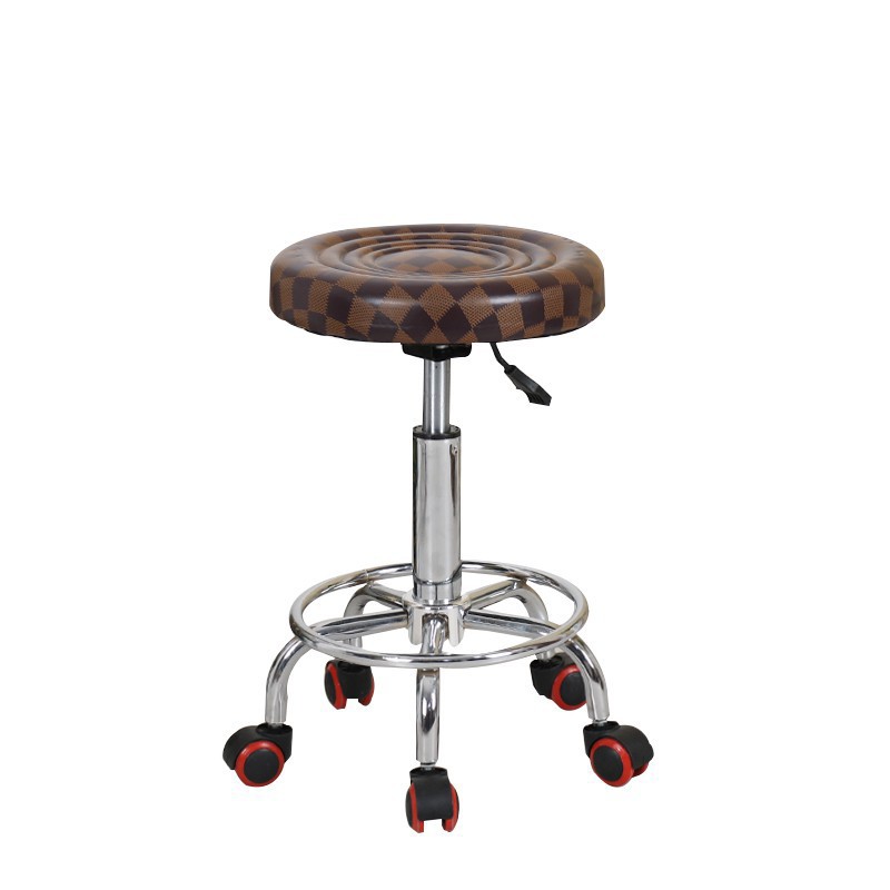 Fábrica directa taburetes de belleza elevación rotativa taburetes de cabinería sillas de bar sillas de bar bar image 12