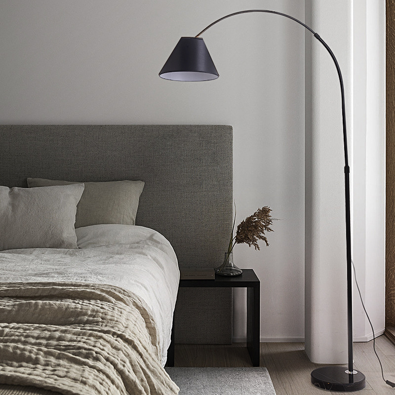 Nordic Fishing Lamp Floor Lamp Living Room Bedroom Bedside Lamp INS Style Internet Celebrity Sofa Light Luxury Minimalist Modern Table Lamp