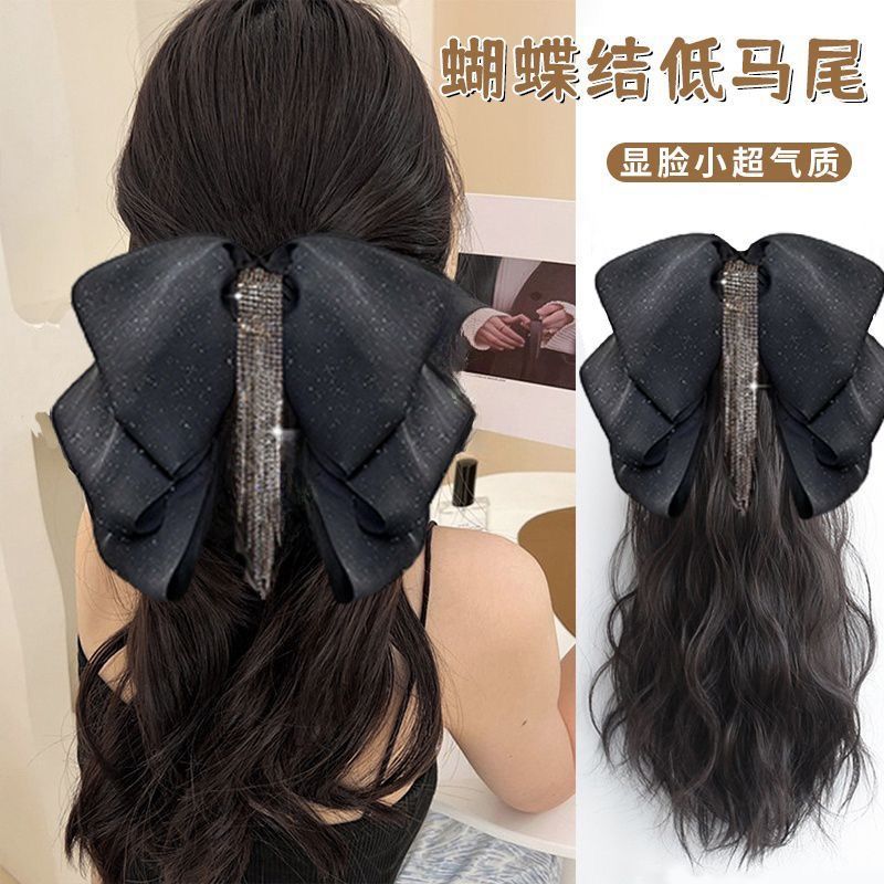 Cauda de caballo peluca de cabello
