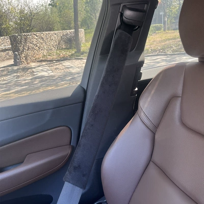 Seat belt shoulder pad, Shoulder suit - simple-black-length-50cm