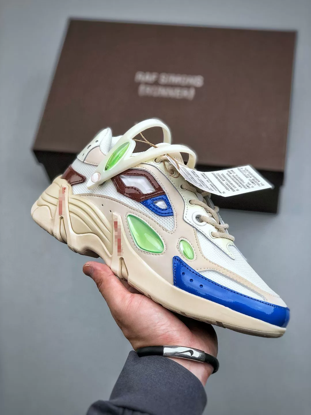Кроссовки (RAF SIMONS) Cylon-21 — унисекс, ретро массивный стиль, разные размеры