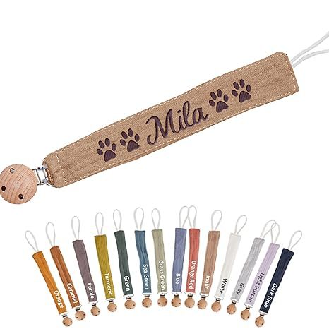 ins bordado bebé bordado pacificador tetina cadena de bebé diente pequeño juguete anti-cadena cabelga de leche de haya