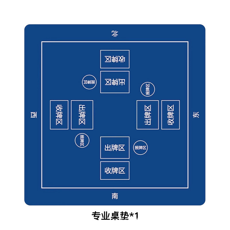 严选专业掼蛋全套工具家用扑克掼蛋计分器报牌卡加厚防滑桌布垫|undefined