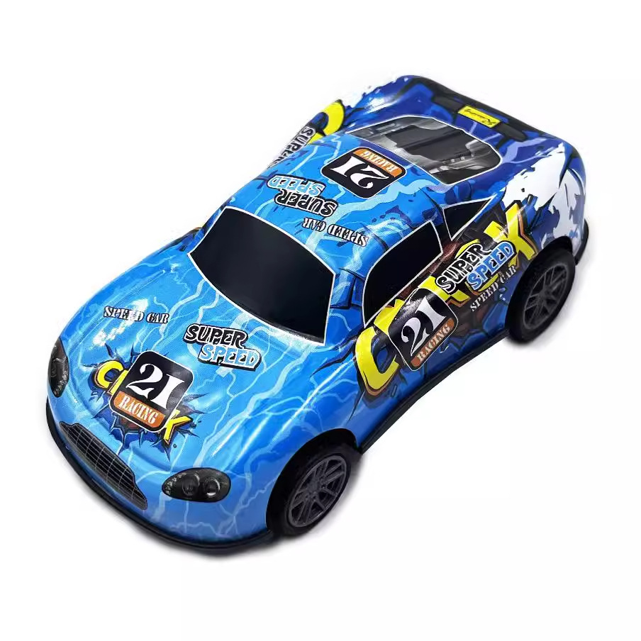 10cm Super running metal coche de juguete creativo aleación de hierro Shell Tire hacia atrás modelo de coche transmisión en vivo al por mayor coche de carreras