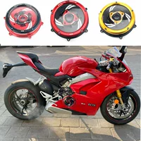 [2026 autumn new style] transparent clutch cover | highly transparent and waterproof | suitable for nmax/pcx/uy125 | restoration parts with led lights