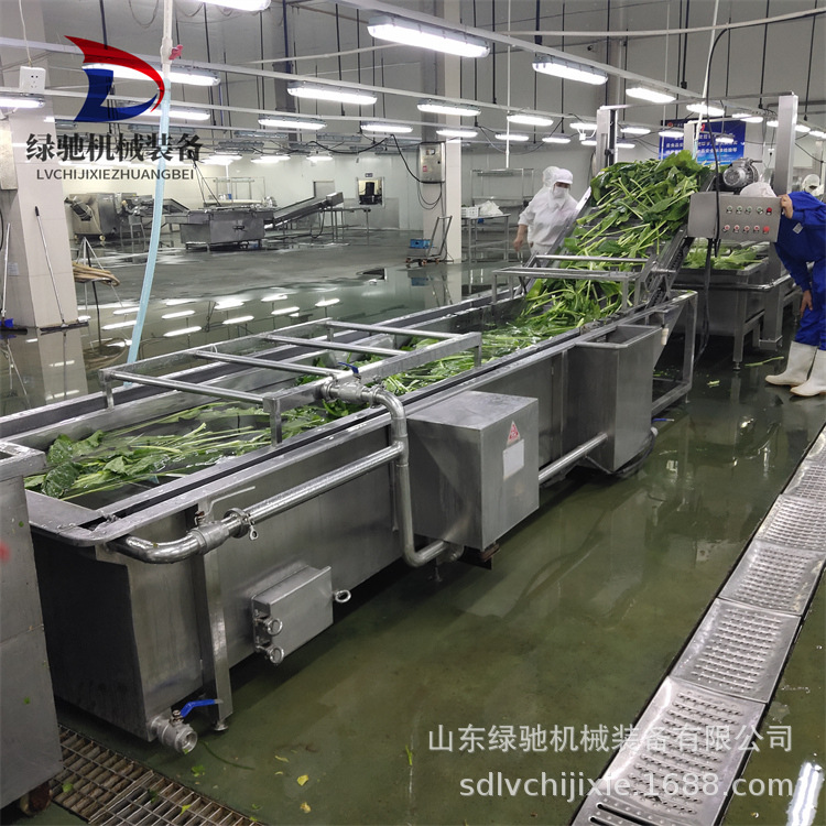 全自动海鲜清洗成套设备海鲜高压喷淋清洗机水产品蒸煮配套流水线