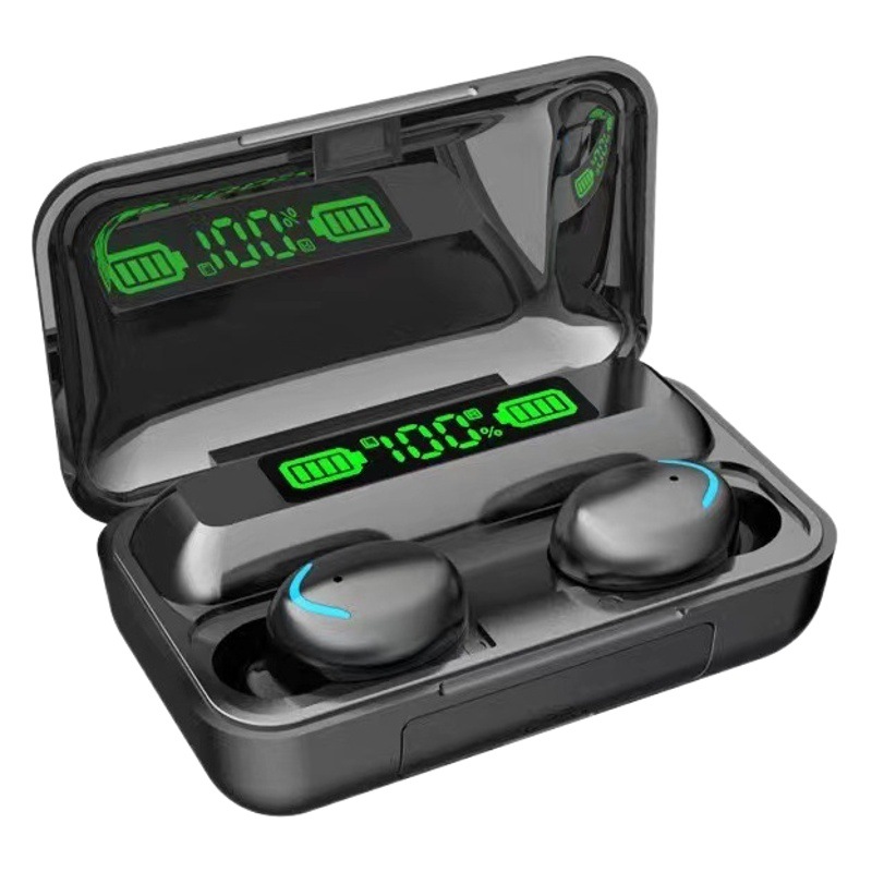 Auriculares Bluetooth Huaqiang North F9 inalámbrico de alta calidad de sonido en la oreja la reducción de ruido con la carga del Tesoro juego deportivo