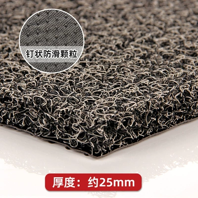 mat plastic carpet thickened, Avtomobil döşəmə paspasları - black-gray-25-4060cm