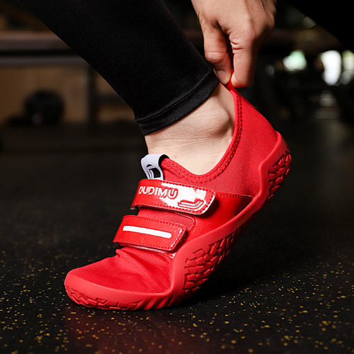 Squat, Deadlift, Powerlifting Indoor Fitness Shoes Comprehensive Training Shoes for Men and Women Adult Weightlifting Barefoot Breathable Non-slip Shoes