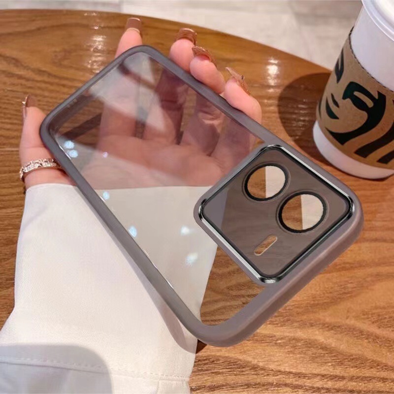 Suitable for Vivoy500I Mobile Phone Case S60 Simple Transparent Iqooz11 Silicone Soft Case Y600Pro Anti-Fall X300 Suitable for Vivoy500I Mobile Phone Case S60 Simple Transparent Iqooz11 Silicone Soft Case Y600Pro Anti-Fall X300