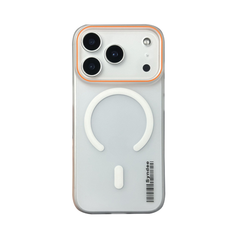 柔纱磁吸适用iPhone17pro手机壳磨砂透色苹果16pro肤感细磁保护套|undefined