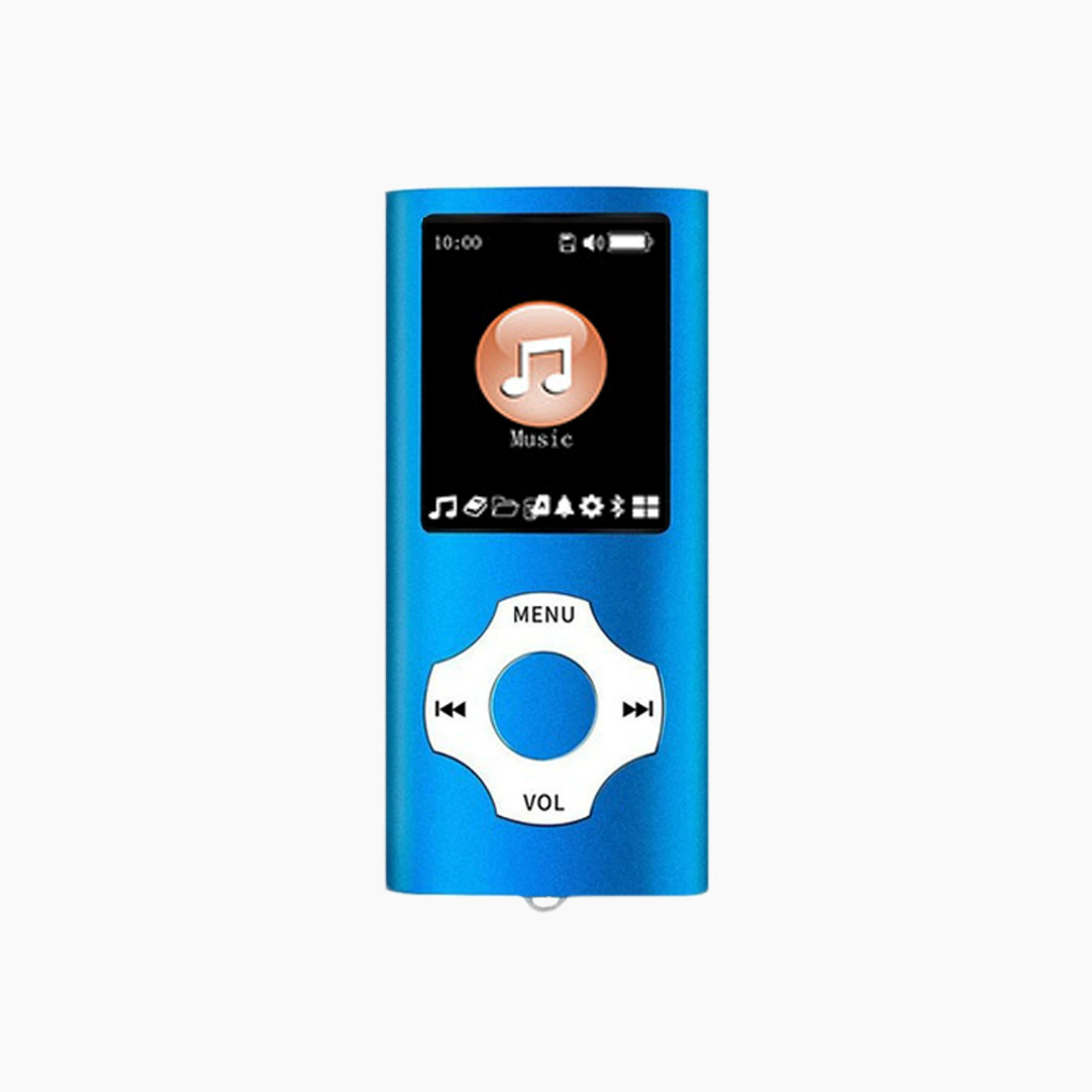 Портативный Bluetooth MP3/MP4 плеер, 1.8″ TFT, TF карта, FM и запись