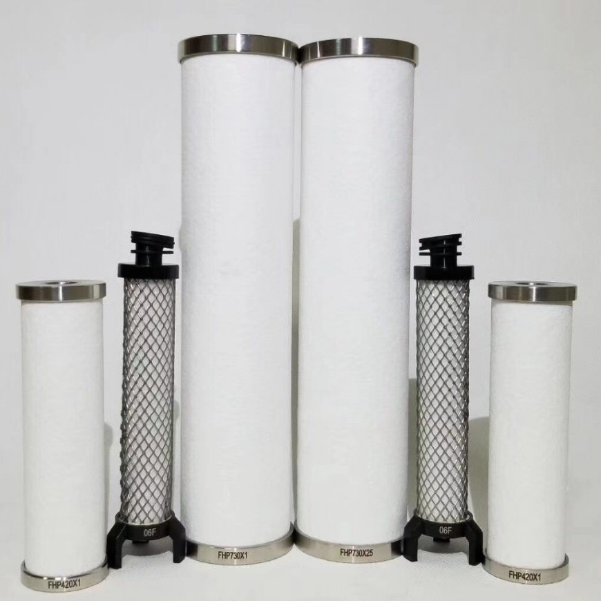 氨气干气密封滤芯替代ParkerP3TKA00ES9C不锈钢滤芯