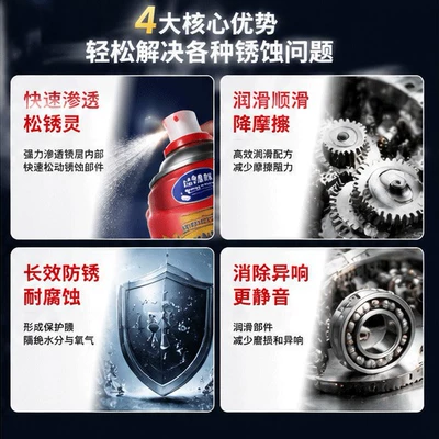 Cleaning/curing agent Oil, Maintenance Agent, Powerful Lubricant